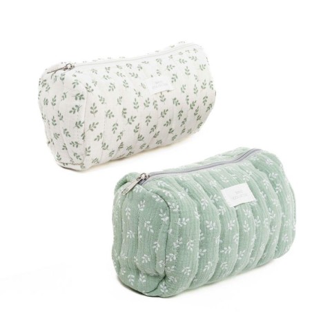 NECESER ALGODON M HOJAS VERDE AGUA