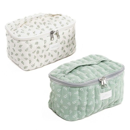 NECESER VANTY HOJAS VERDE AGUA