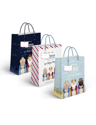 BOLSA PAPEL M REYES MAGOS