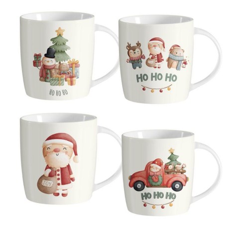 TAZA NAVIDAD HO HO HO 350ML