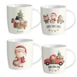 TAZA NAVIDAD HO HO HO 350ML