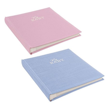 ALBUM FOTOS ADHESIVO 20PAG TELA BABY