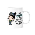 TAZA POLICÍA  CHICA 