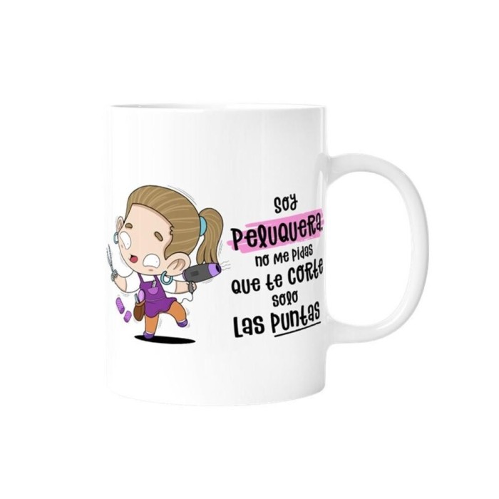 TAZA - PELUQUERA