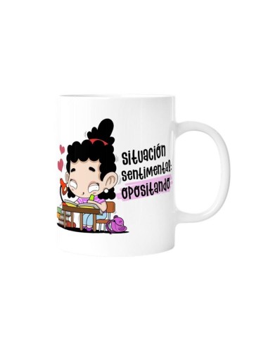 TAZA - OPOSITANDO  CHICA 