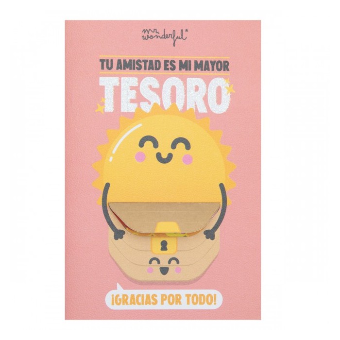 POSTAL - TU AMISTAD ES MI MAYOR TESORO