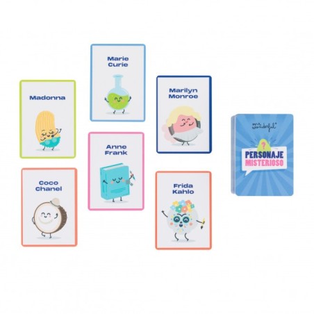 JUEGO DE CARTAS -PERSONAJE MISTERIOSO