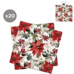 JUEGO 20 SERVILLETAS 33X33 NAVIDAD