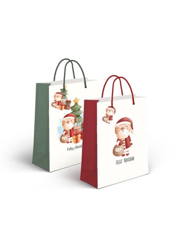 BOLSA PAPEL S PAPA NOEL