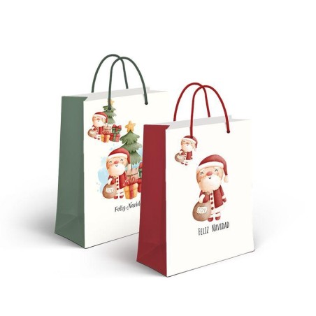BOLSA PAPEL S PAPA NOEL