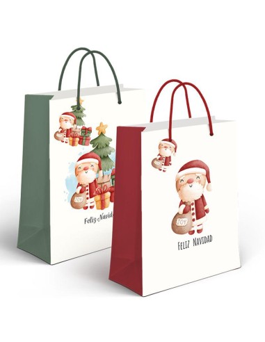 BOLSA PAPEL XL NAVIDAD 