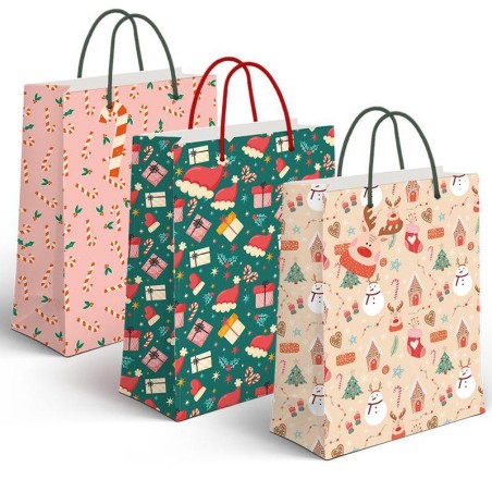 BOLSA PAPEL XL NAVIDAD