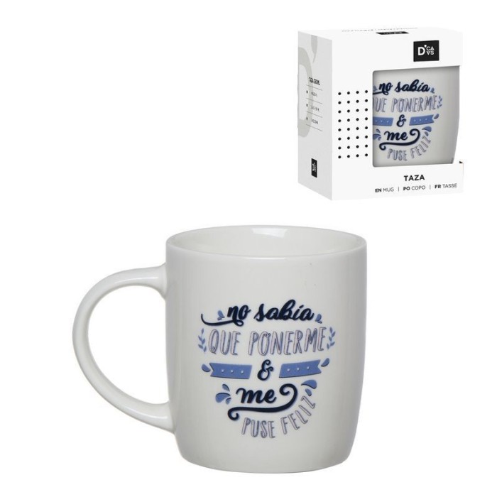 TAZA - ME PUSE FELIZ