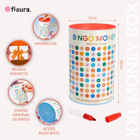 HUCHA XL "BINGO MONEY"
