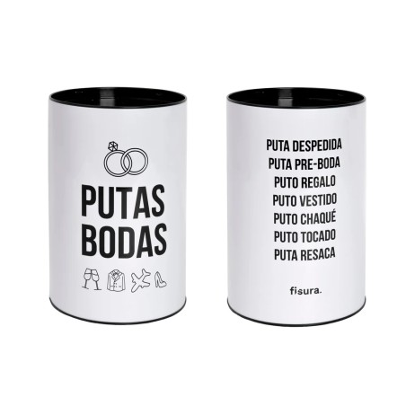 HUCHA XXL "PUTAS BODAS"