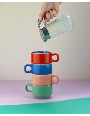 TAZAS DE CAFÉ COLORES