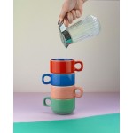 TAZAS DE CAFÉ COLORES