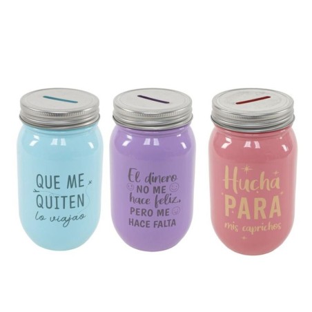 HUCHA DE CRISTAL FRASES