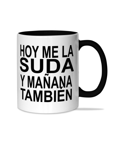 TAZA HOY ME LA SUDA