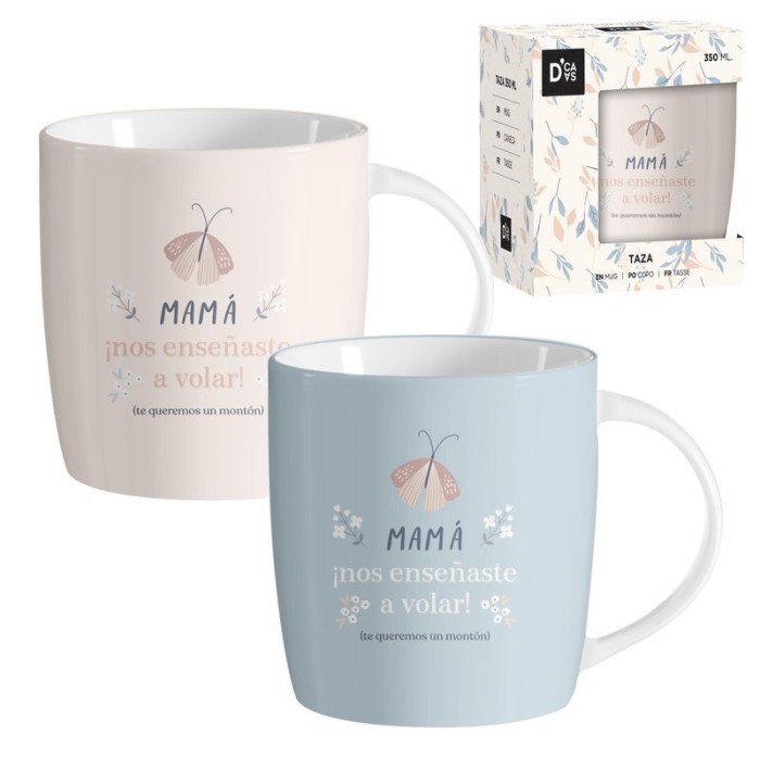 TAZA - MAMÁ ¡NOS ENSEÑASTE A VOLAR!