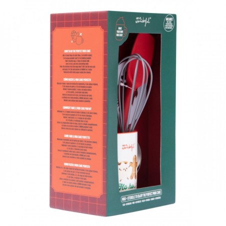 SET DE TAZAS + UTENSILIOS PARA CHOCOLATE CALIENTE