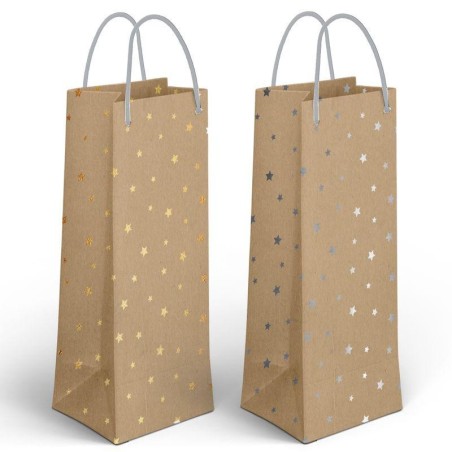 BOLSA PAPEL PARA BOTELLAS