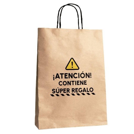 BOLSA PAPEL XL ATENCIÓN CRAFT