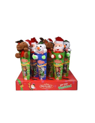 CONO CHOCOLATINAS   PELUCHE NAVIDEÑO