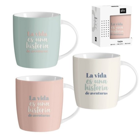 TAZA - LA VIDA ES UNA HISTORIA DE AVENTURAS