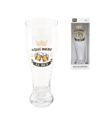 VASO DE CERVEZA 780ML EL REY