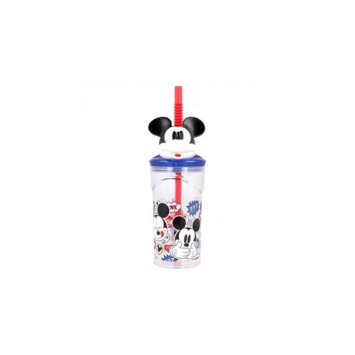 VASO CON PAJITA MICKEY