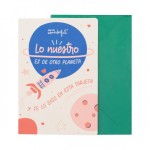 POSTAL - LO NUESTRO ES DE OTRO PLANETA