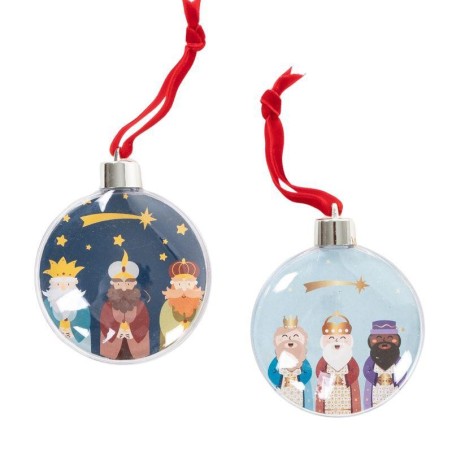 PORTAFOTOS BOLA NIEVE REYES MAGOS