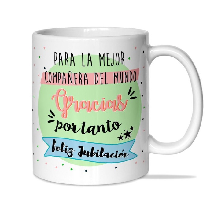 TAZA COMPAÑERA JUBILACIÓN