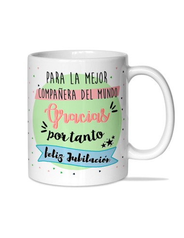 TAZA COMPAÑERA JUBILACIÓN