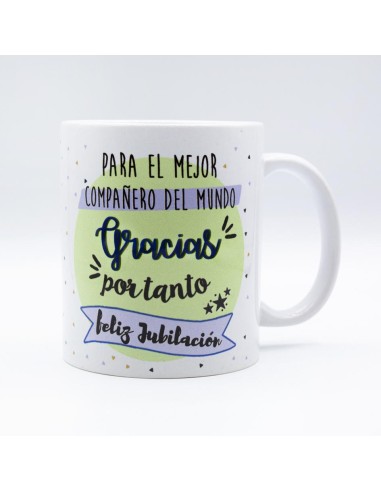 TAZA COMPAÑERO JUBILACIÓN