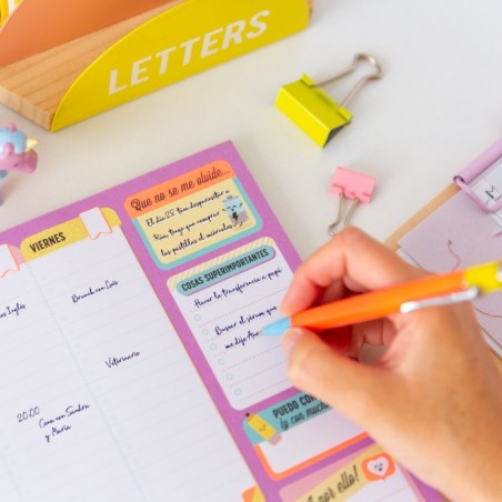 ORGANIZADOR SEMANAL PARA LOGRAR TODO