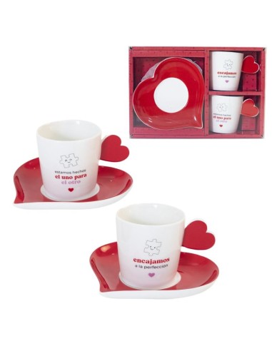 JUEGO CAFÉ AMOR 2X100ML