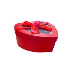 CAJA REGALO CORAZON ROJO GRANDE
