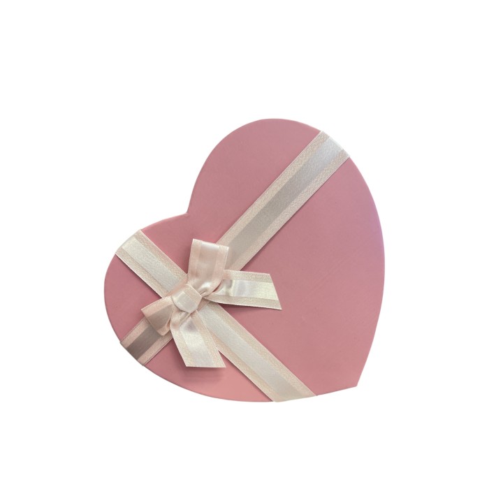 CAJA CORAZON ROSA PEQ