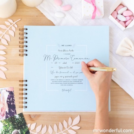ALBUM DE FOTOS - MI PRIMERA COMUNIÓN