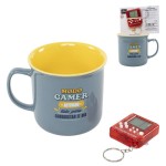 TAZA GAMER CON MINI JUEGO 400ML