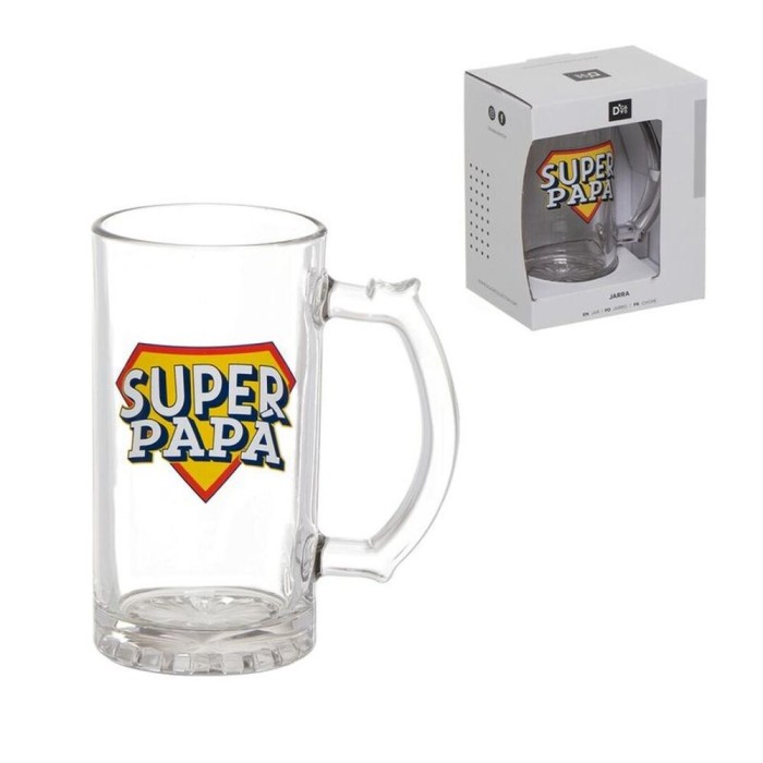 JARRA CERVEZA 500ML SUPER PAPA 