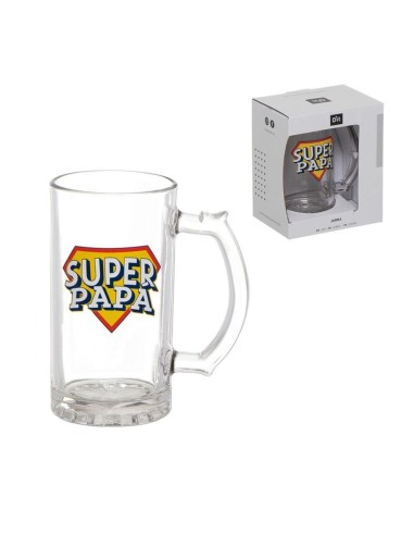 JARRA CERVEZA 500ML SUPER PAPA 