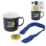 TAZA NUMERO 1 CON MEDALLA 400ML