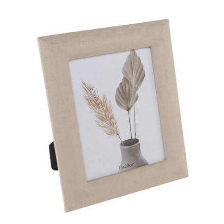 PORTAFOTOS 15X20 TERCIOPELO TOPO