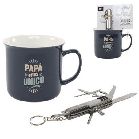 TAZA PAPA CON NAVAJA MULTIUSOS