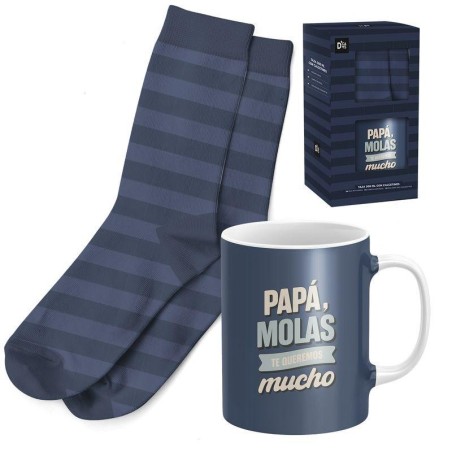 SET REGALO TAZA Y CALCETINES 38-42 PAPÁ