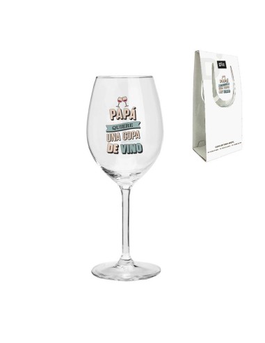 COPA DE VINO PAPÁ 430ML