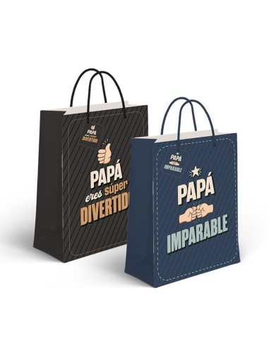 BOLSA PAPEL L PAPÁ